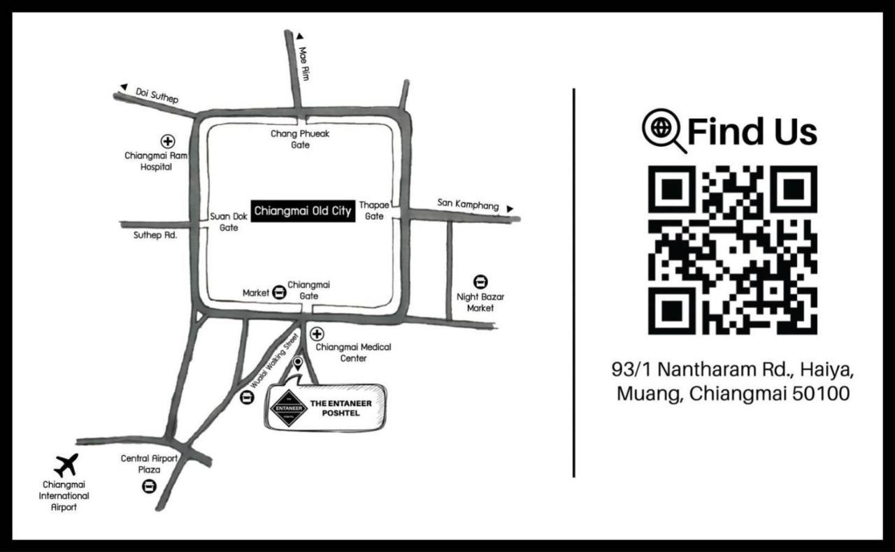 The Entaneer Poshtel Pansiyon Chiang Mai Dış mekan fotoğraf